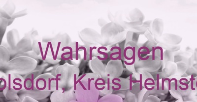 Wahrsagen Wolsdorf, Kreis Helmstedt | Top-Experten für Kartenlegen, Wahrsagen, Hellsehen, Zukunftsdeutung. Wahrsagen Wolsdorf, Kreis Helmstedt | Top-Experten für Kartenlegen, Wahrsagen, Hellsehen, Zukunftsdeutung.